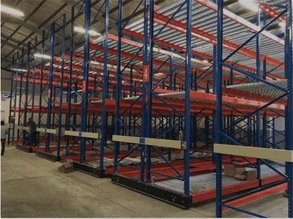 Introduktion af elektrisk mobilt racksystem