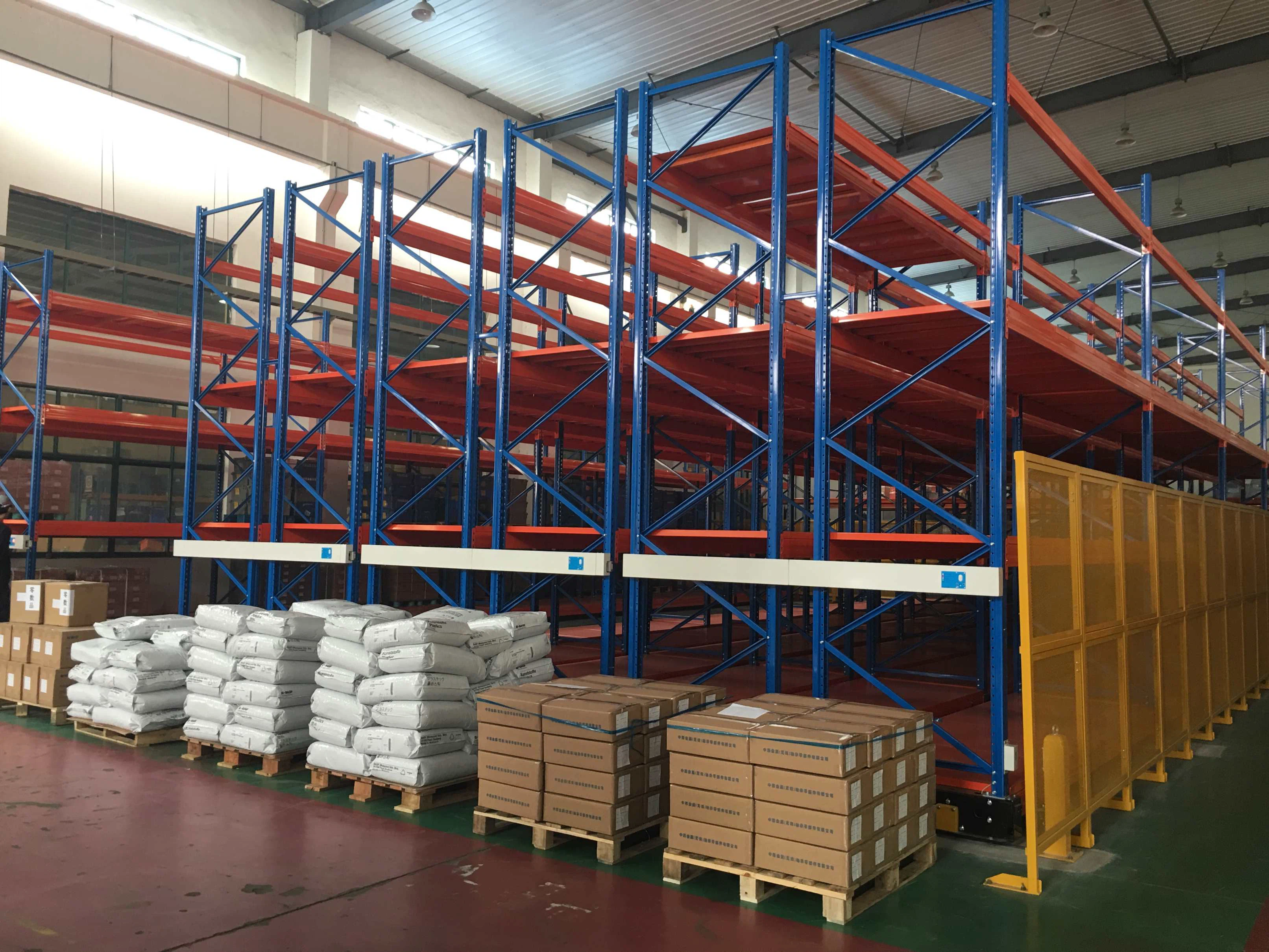 Anvendelse af mobile racksystemer